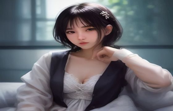 一位年轻用户在家中使用笔记本电脑浏览乳交资讯导航平台，屏幕上显示清晰的内容分类列表，室内光线温暖