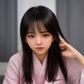 用户成都糖糖er的头像，扎双马尾的女生