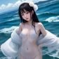 用户海之蓝_上海的头像，短发女性微笑