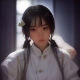 苏明月，内容运营编辑，扎马尾的年轻女性，笑容亲切，办公室背景